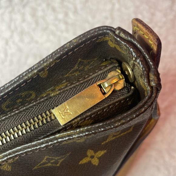 Louis Vuitton LV Monogram Looping GM Vachetta Leather Shoulder Tote Bag Purse - Picture 9 of 17